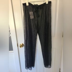 BECCA Shimmering Black Dress Pants for Men